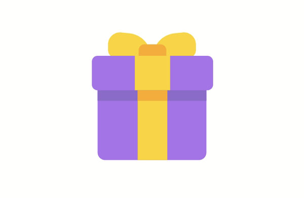 The bride and groom thanked their guests for the wedding gifts.