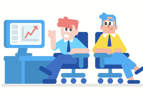 When you click on a link on your computer, it takes you to a file or website.  I avoid chatting too much at work.  Kevin got a summer internship at his father’s company.