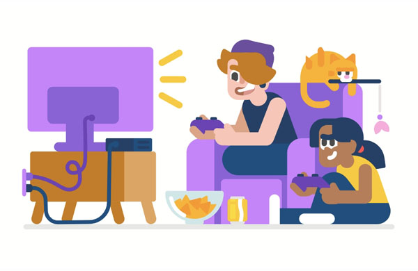 I remember staying awake until midnight and playing games with my friends every weekend.