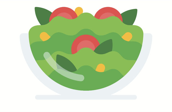 Spinach salad used to be my favorite.