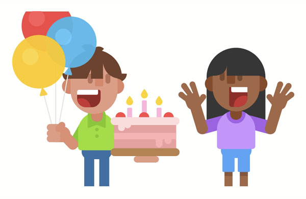 They had a big party for the celebration.