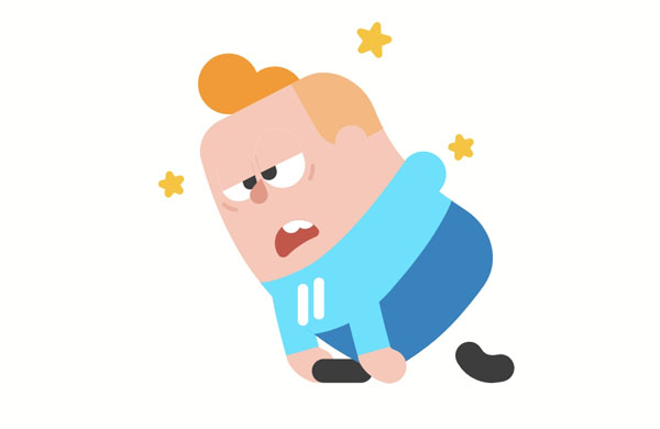 Junior needs to rest because he has a headache.  Junior had an unpleasant dream, and he couldn’t fall asleep again.