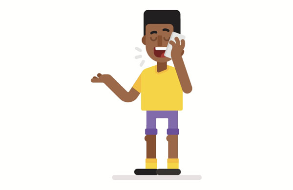 Tom and his brother have a great relationship. They tell each other everything.  I can come to the party because tomorrow’s my day off!