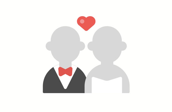 Ben and Maria have a successful relationship. They got married five years ago!  They are a happy couple in their marriage.  The groom is standing next to the bride.