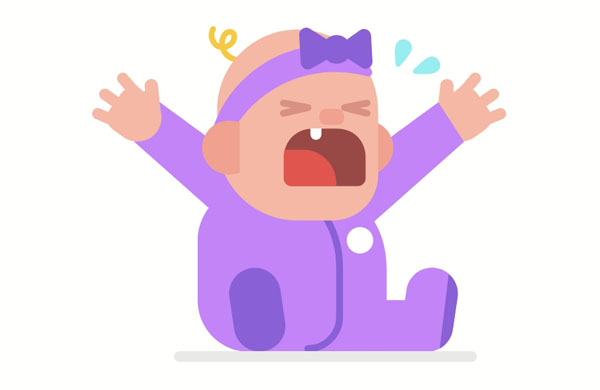 I’m sorry your baby sister cries all the time. That is annoying!