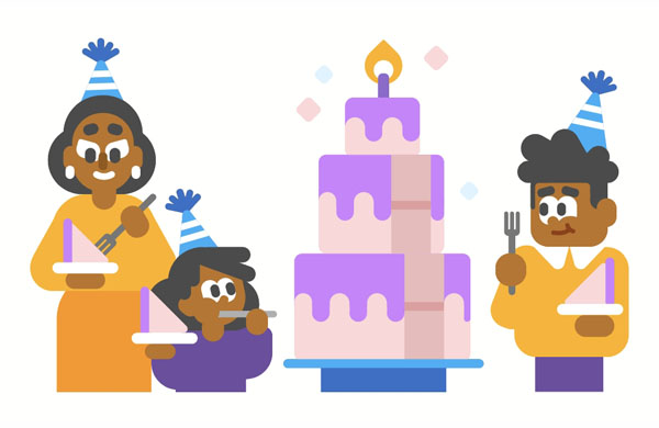 We will celebrate with cake to surprised her!  My brother ate more cake than I did.