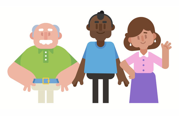 I have a great relationship with my neighbors. They are very friendly.  Grandpa tells us he likes his new community and has great neighbors.