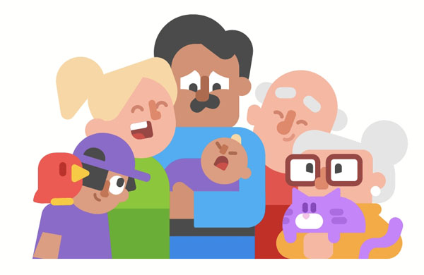 They have a friendly relationship with their family.  My niece is the cutest baby in our family.  We didn’t use to live with our children, but we live together now.  Meeting his new grandkid for the first time made David very happy.