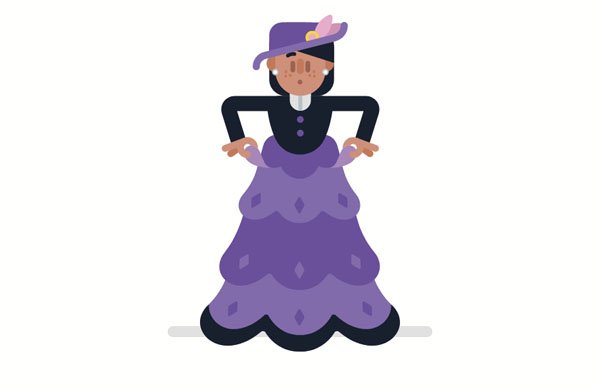 I think this dress is too ugly. Let’s go shopping and get a new one!  Wow! My grandmother’s old dress actually fits!