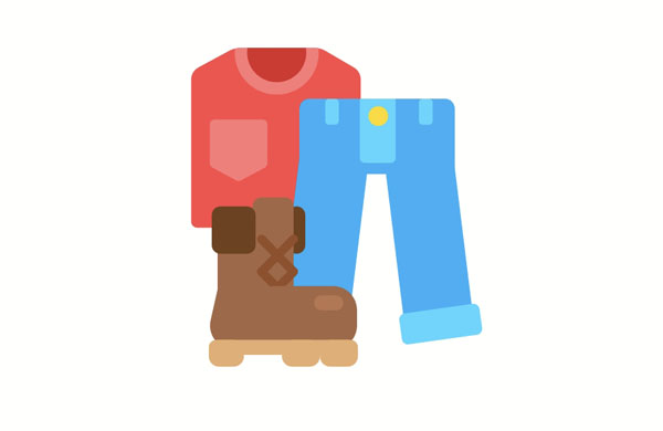 Look at all the stuff I bought today! Don’t these clothes look cool?