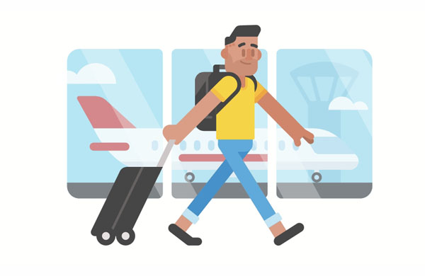 I have already checked in for my flight, so I can get on the plane now.