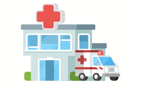 Nobody knows the cause of the accident, but the man is in the hospital now.