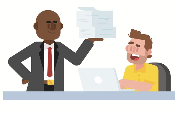 I don’t need those documents because I’ve received them as an attachment!  Here are 100 photocopies of the form. We need 200 more, but we don’t have paper.  It looks like this project will never get completed! It’s not even close to being finished.