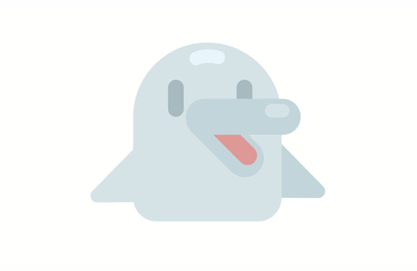 Did you see that dolphin jump out of the water?  Look, a dolphin is swimming!