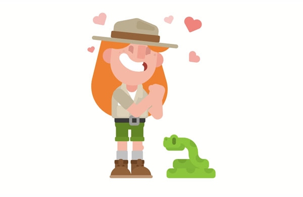 Anne loved the snakes. She wants to go back and see them again!