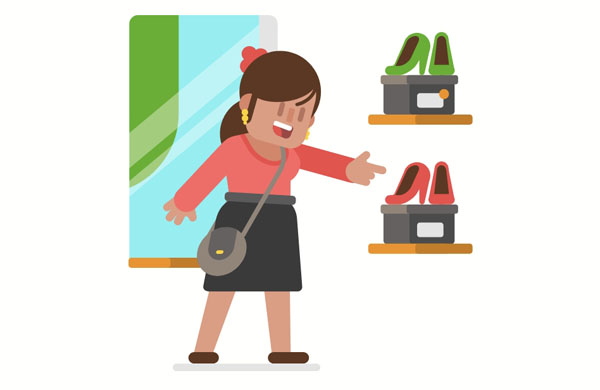 These red shoes are so cute!  I want those shoes because they match my shirt!