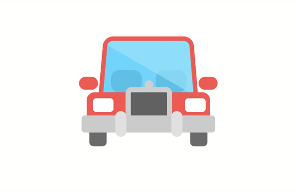 Grandpa used to cover his car when he wasn’t driving, so it was always clean.  Is there a parking space for the red car?