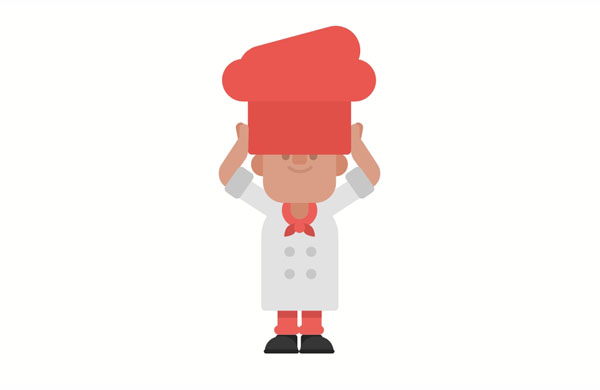 I want to dress like a chef, but this hat doesn’t fit me! It’s too big.