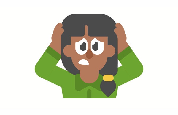 It’s stressful to drive to my grandparents’ house today because the traffic is bad.