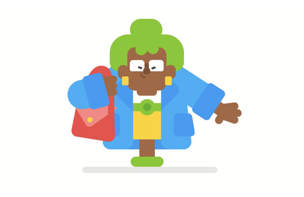 I love when Grandma comes to visit. She knows so many jokes.  Wow, this celebrity is in a lot of commercials! She must be very famous.