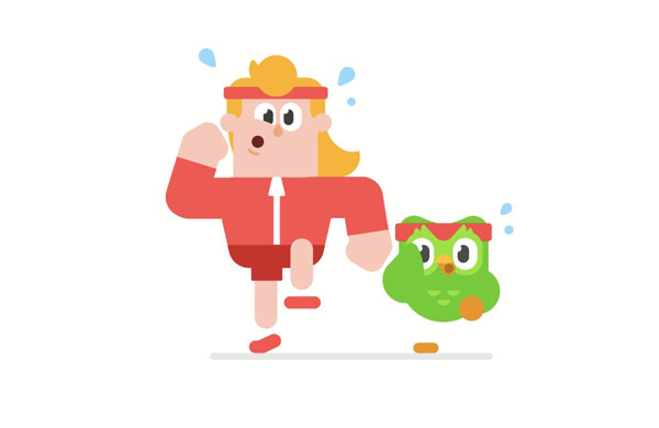 Duo and Eddy get lots of exercise.  Duo and Eddy have great running abilities.