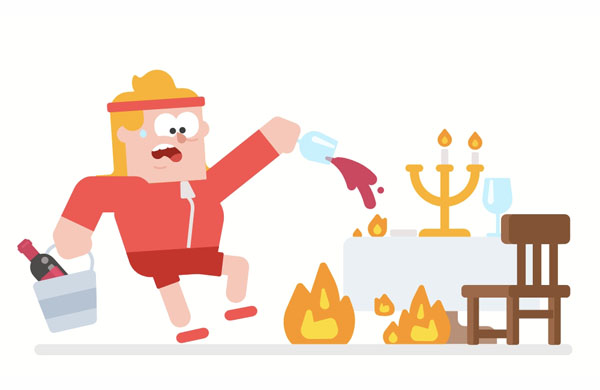 Eddy was careless and made a big mistake.