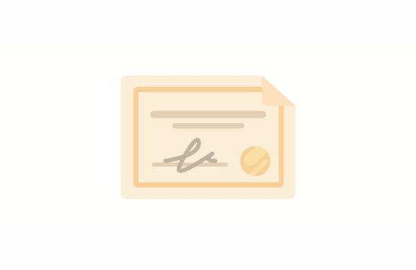 Who wrote their signature at the bottom of the diploma?