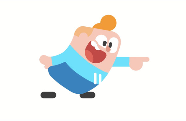 Junior loves watching comedies because they make him laugh.