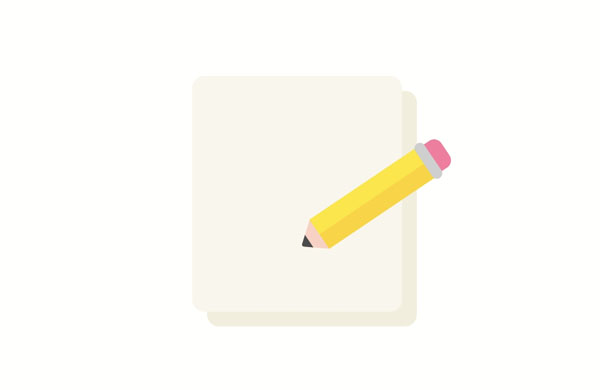 I need to write on this blank paper.