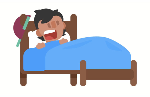 Hey, Mom! Can you turn off the fan? My room is too cold.