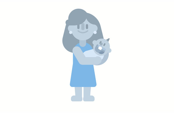 My mom used to sing a lullaby every night before I went to sleep.