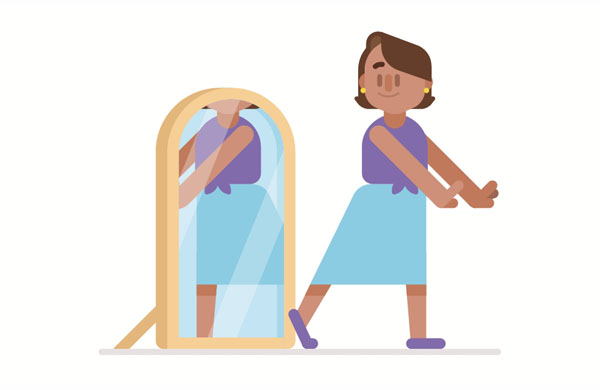 I like to look fashionable when I go to holiday parties!