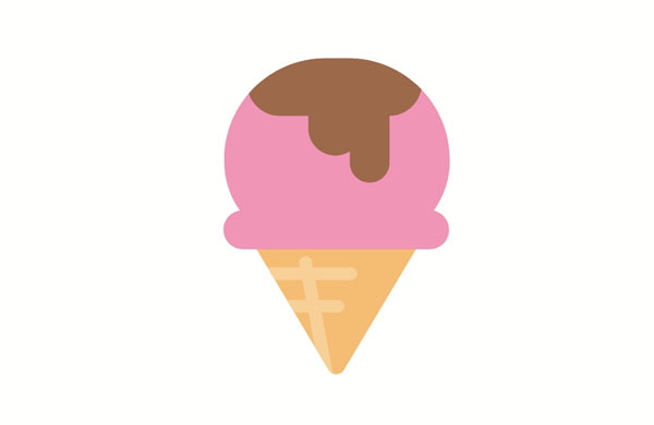 I like all kinds of ice cream, but strawberry is my favorite flavor!