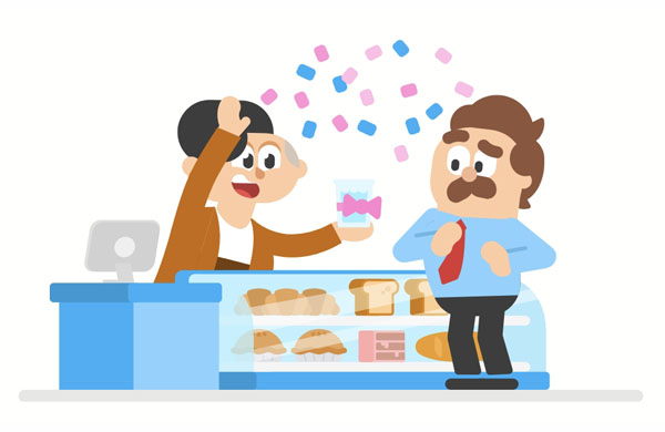 I will work here as a baker.