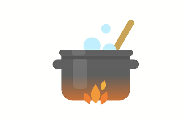 When you make pasta or rice, you start with a pot full fo water.