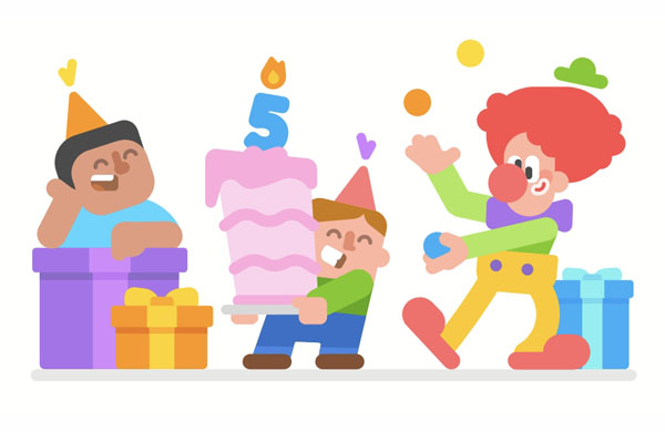 Our family celebrates birthdays more often than we celebrate anniversaries.