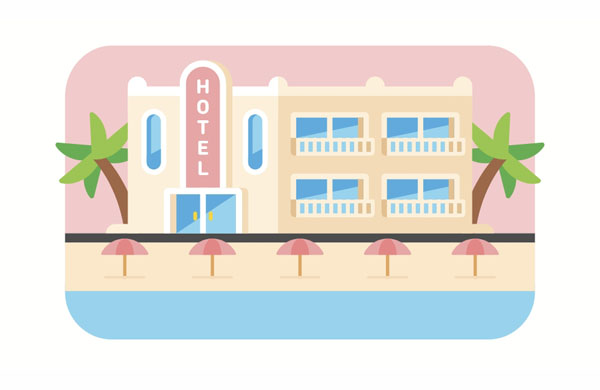 Our time at the hotel was so peaceful. We just relaxed!