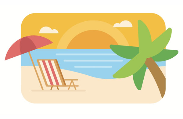 I want to play volleyball on the sand. Let’s go to the beach!