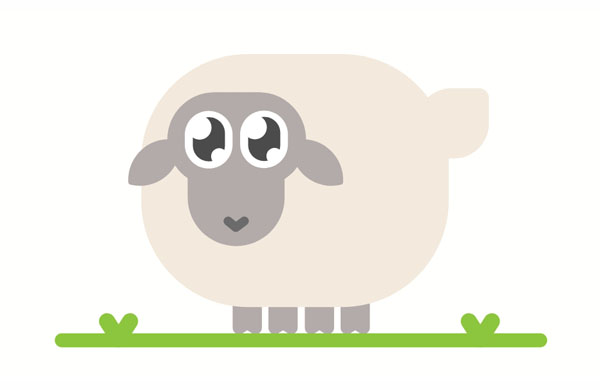I dreamed that I touched a sheep, and it was so soft!