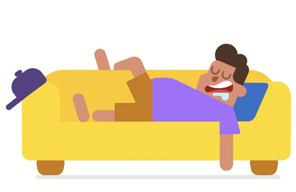 Ben was so tired. He put his head on the pillow and fell asleep in two seconds.  I slept surprisingly well on my friend’s couch.  I have plenty of time to prepare for the test later, so I’m going to rest now.