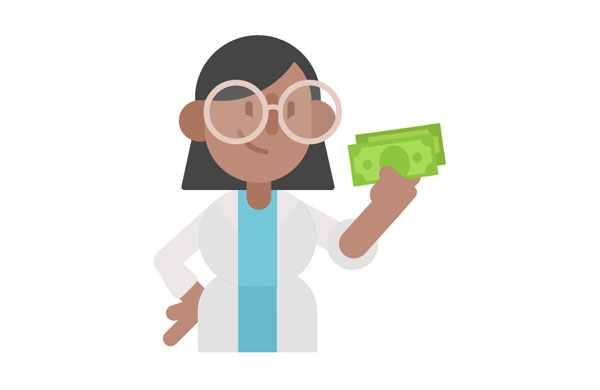 Anna is looking for a job that offers better weekly pay than her old job.