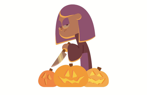 Lily is&nbsp;a&nbsp;fan of&nbsp;horror movies, isn&rsquo;t she?