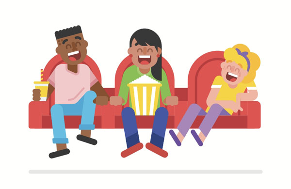 The plot of&nbsp;that movie was so&nbsp;funny that we&nbsp;couldn&rsquo;t stop laughing!