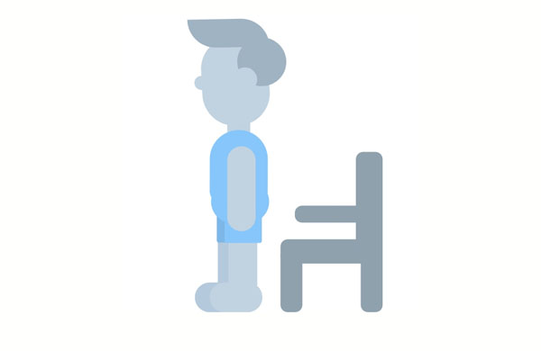 A&nbsp;really tall guy sat in&nbsp;front of&nbsp;Tom, so&nbsp;he&nbsp;had to&nbsp;stand up&nbsp;to&nbsp;get a&nbsp;better view.