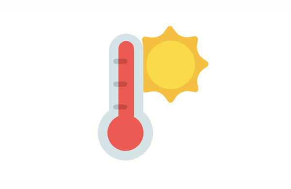 The forecast says it&rsquo;s going to&nbsp;be&nbsp;a&nbsp;hot and sunny day! 