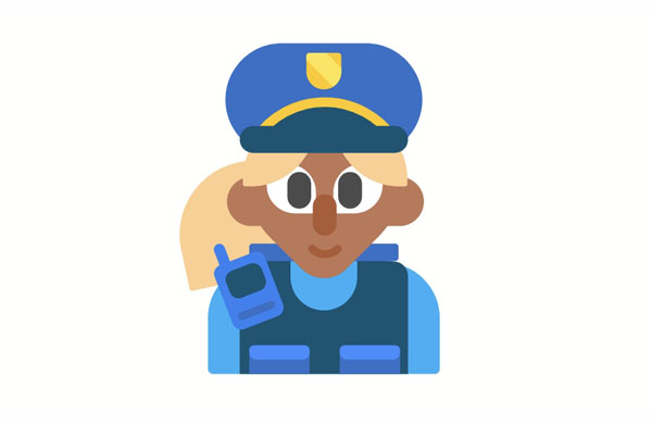 Those special jackets are only worn by&nbsp;police officers.  If&nbsp;you commit a&nbsp;crime, the police will find you.