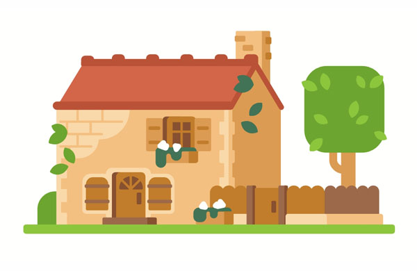 That house is historic, but it looks great! Does someone repair it regularly?