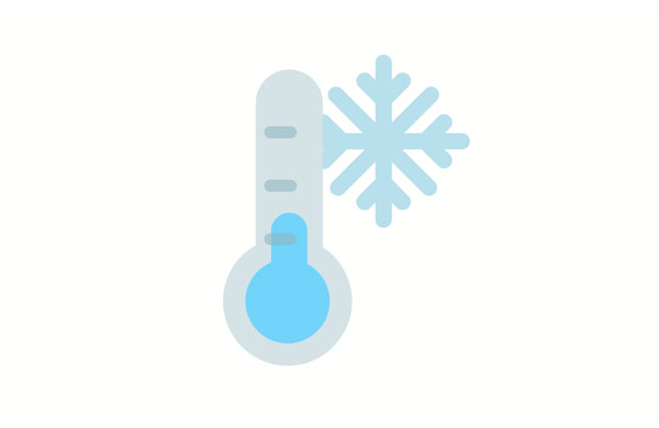 If it’s cold enough, the lake will freeze.