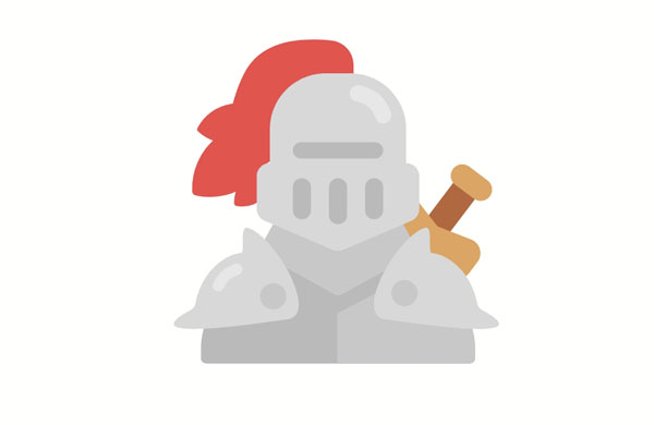 The brave young man was ready to fight anything dangerous that came his way.  In the last act, the brave man fights until all of his enemies are dead.