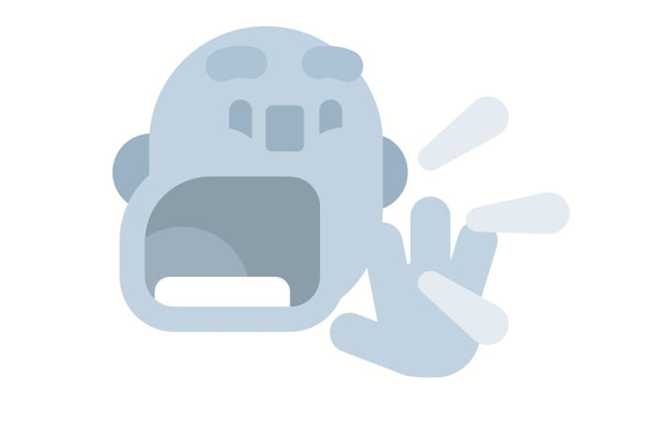 There was a monster behind the princess. The prince shouted, “Look out!”